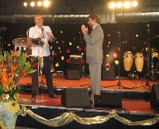 Michel Genton au palais des sports de Montreuil